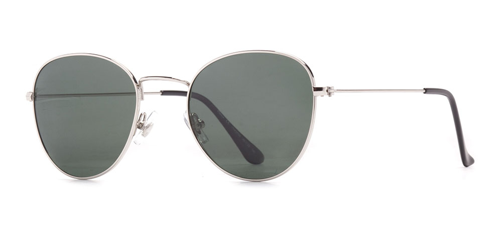 BENX SUNGLASSES Sunglasses Teenage Woman Oval Full-Rimmed Metal Polarize BXGÜNŞ 8004.49-C.07